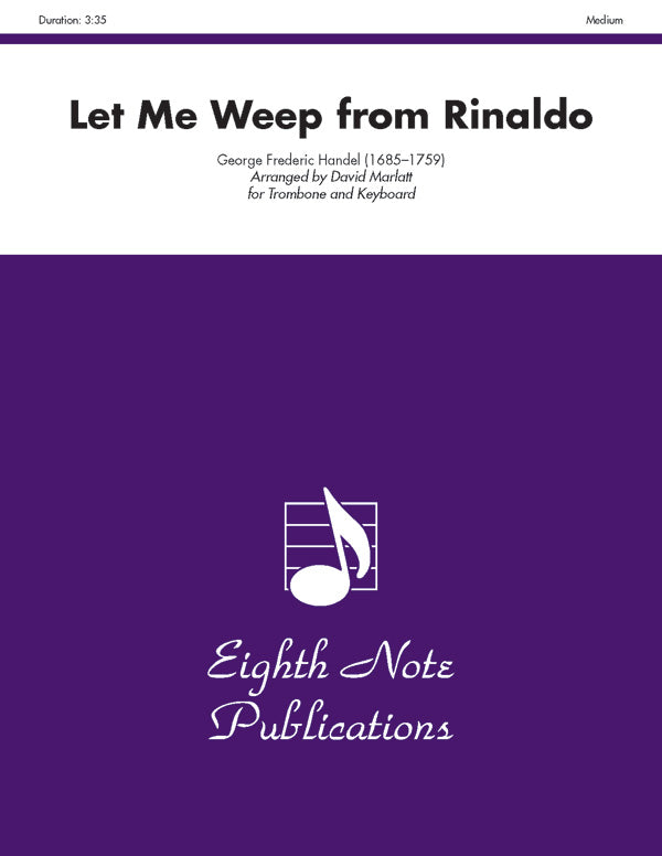 Let Me Weep (from <i>Rinaldo</i>) Cover Image