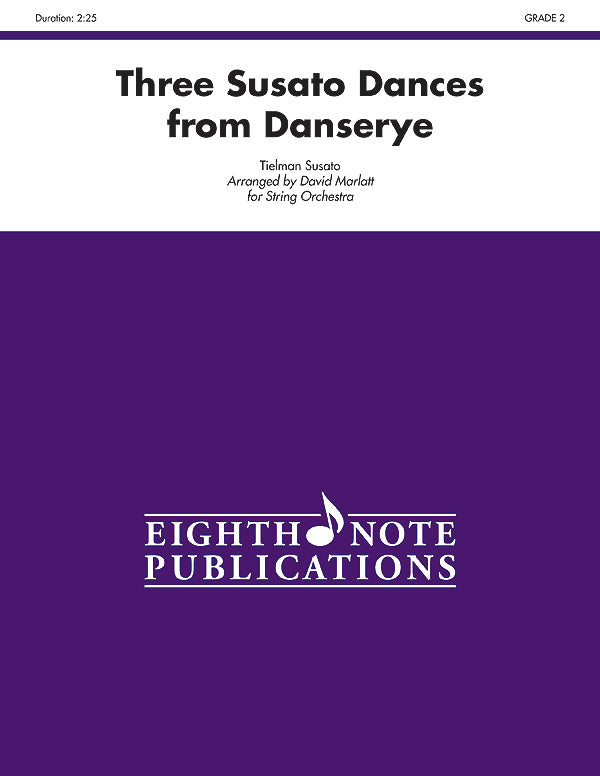 Three Susato Dances from <i>The Danserye</i> Cover Image