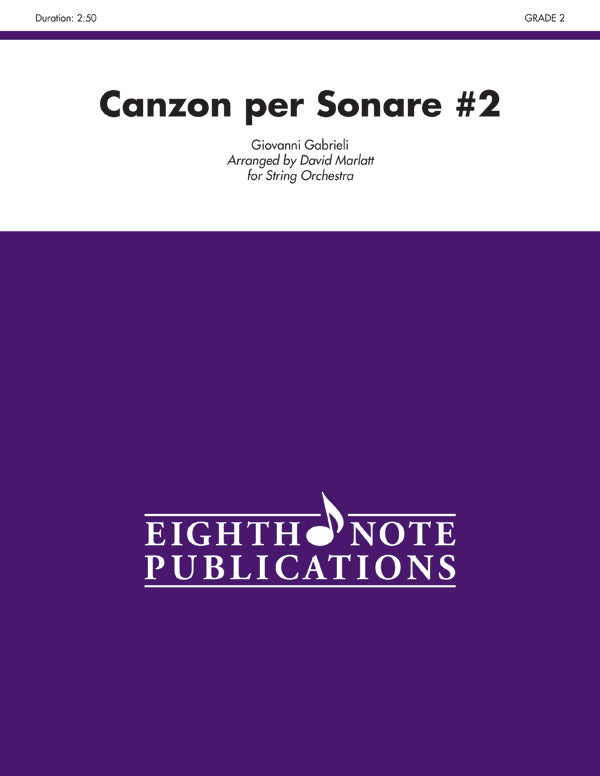 Canzon per Sonare #2 Cover Image