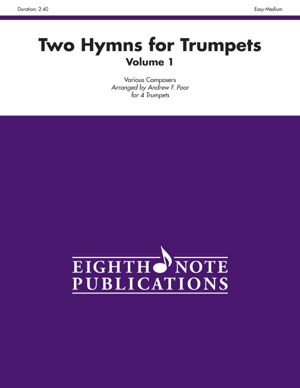 Two Hymns for Trumpets, Volume 1 Cover Image