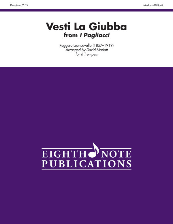 Vesti La Giubba (from <i>I Pagliacci</i>) Cover Image