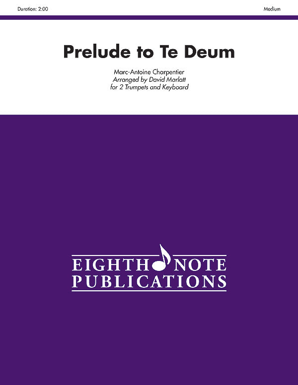 Prelude to Te Deum Cover Image