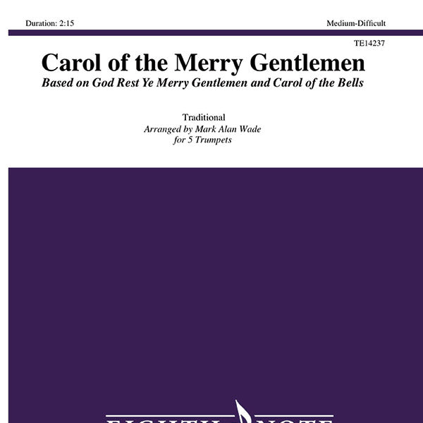 Carol of the Merry Gentlemen Cover Image