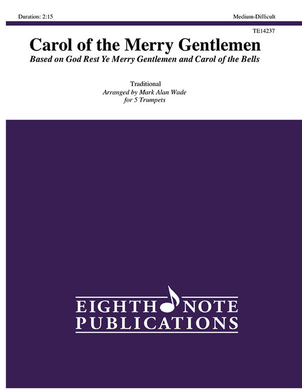 Carol of the Merry Gentlemen Cover Image