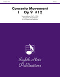 Concerto Movement I, Op 9 #12 Cover Image