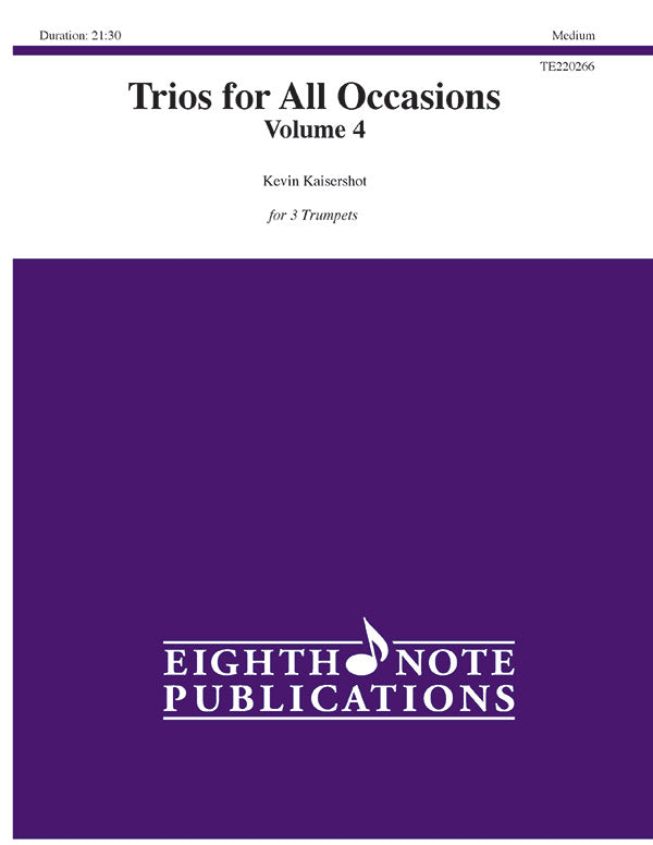 Trios for All Occasions, Volume 4 Cover Image