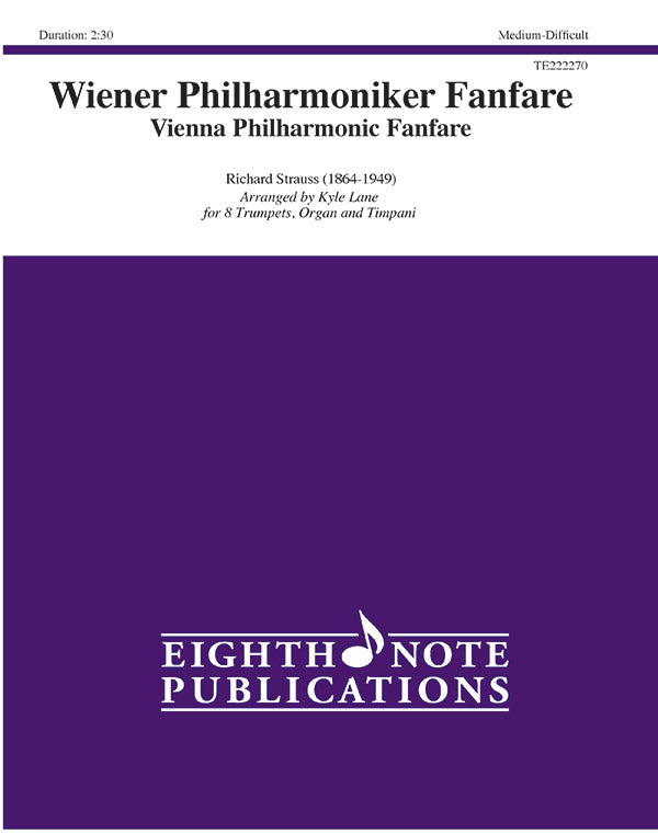 Wiener Philharmoniker Fanfare Cover Image
