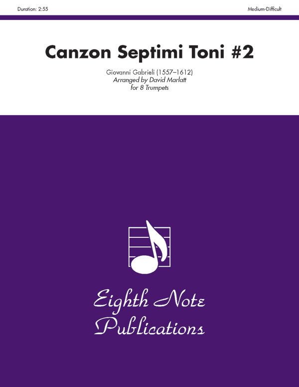Canzon Septimi Toni #2 Cover Image