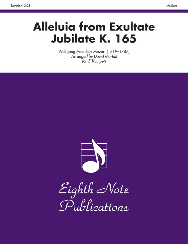 Alleluia (from <i>Exultate Jubilate,</i> K. 165) Cover Image