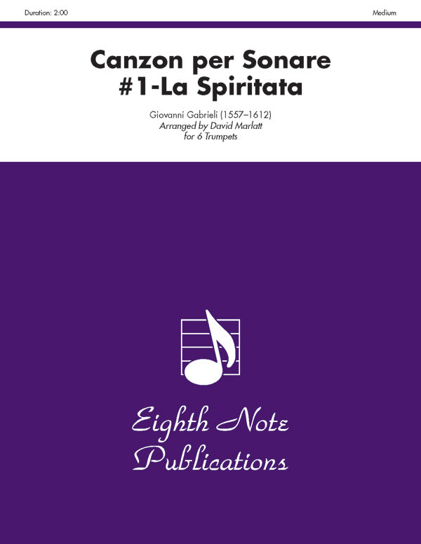 Canzon per Sonare #1 La Spiritata Cover Image