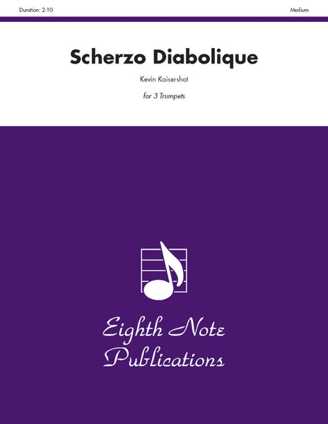 Scherzo Diabolique: 3 Trumpets Score & Parts | Kevin Kaisershot