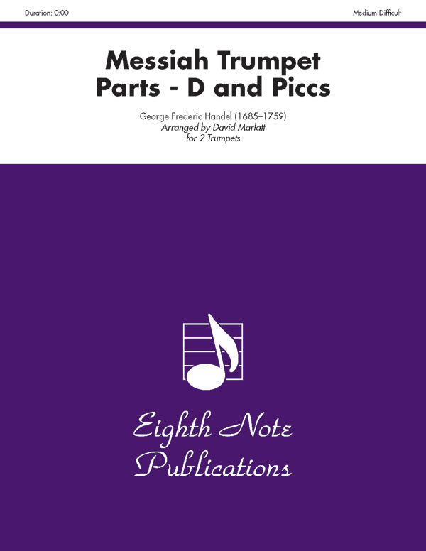 Messiah Trumpet Parts (D and Piccs) Cover Image