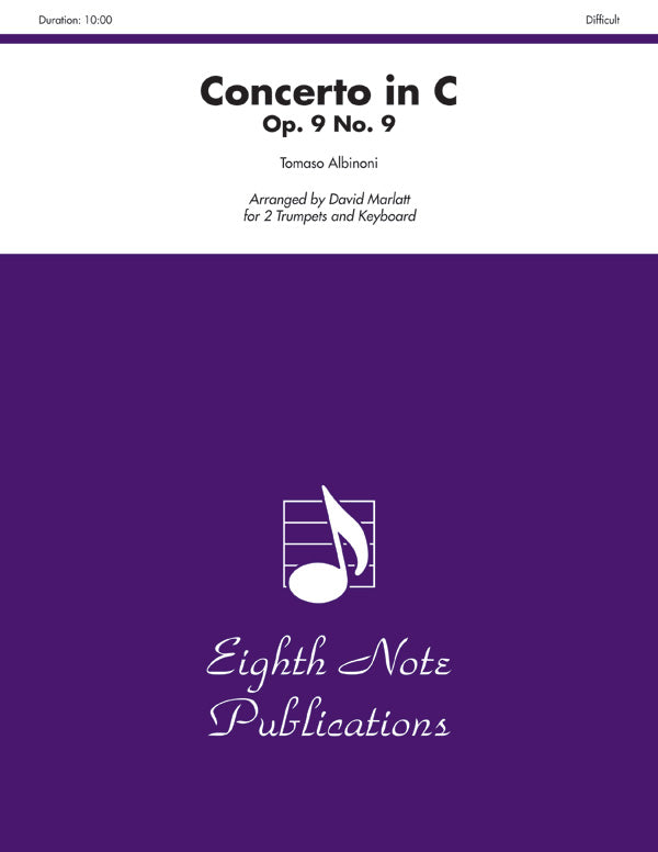 Concerto in C, Opus 9 No. 9 Cover Image