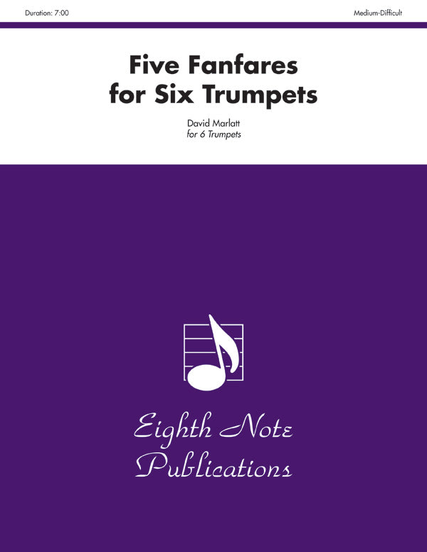 Five Fanfares for Six Trumpets Cover Image