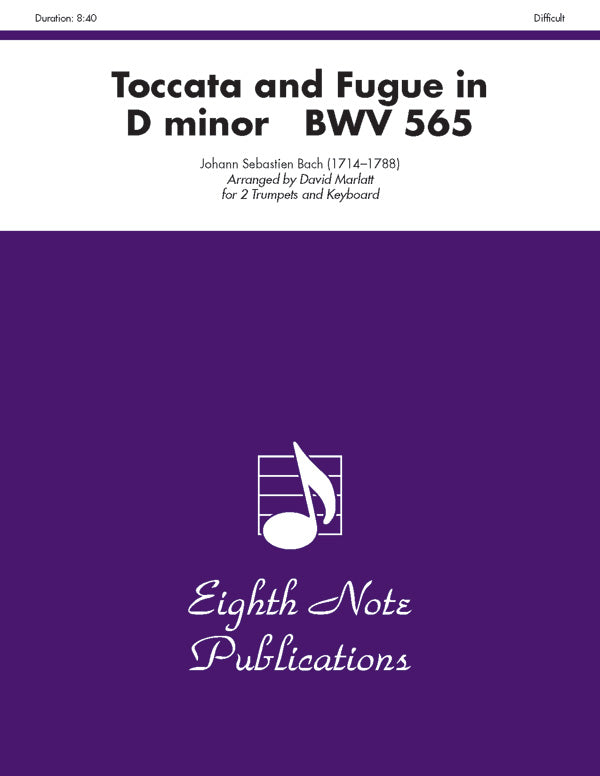 Toccata and Fugue in D Minor, BWV 565 Cover Image