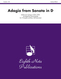Adagio (from<I> Sonata in D</I>) Cover Image