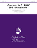 Concerto in C, BWV 594 (Movement I) Cover Image