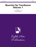 Quartets for Trombones, Volume 1 Cover Image