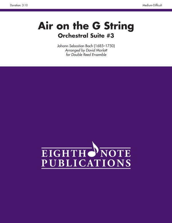 Air on the G String (from <i>Orchestral Suite #3</i>) Cover Image