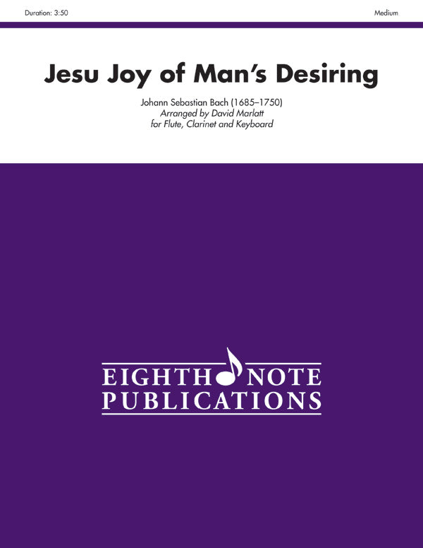 Jesu Joy of Man's Desiring Cover Image