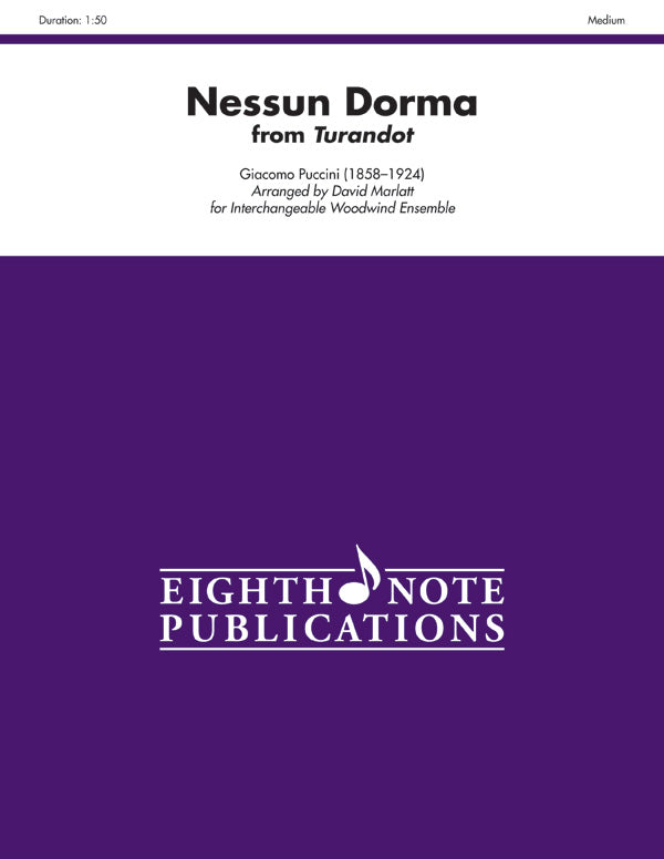 Nessun Dorma (from <i>Turandot</i>) Cover Image