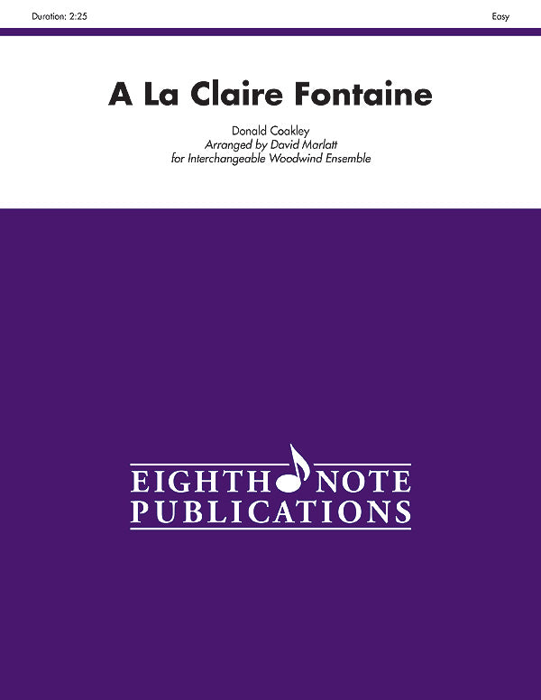 A La Claire Fontaine Cover Image
