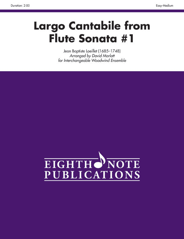Largo Cantabile (from <I>Flute Sonata #1</I>) Cover Image