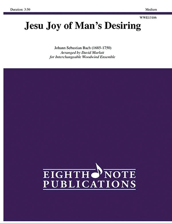 Jesu Joy of Man's Desiring Cover Image