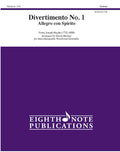 Divertimento No. 1 Cover Image