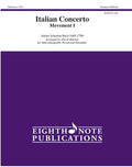 Italian Concerto Movement I Cover Image