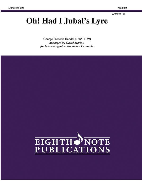 Oh! Had I Jubal's Lyre Cover Image