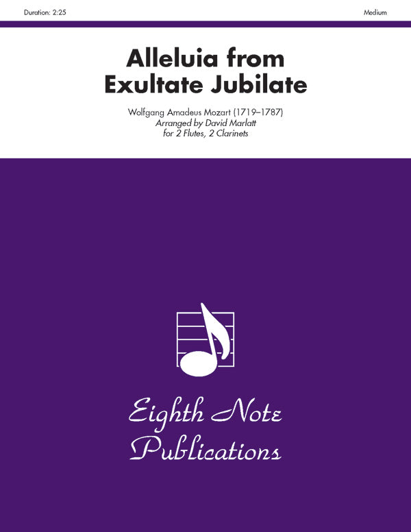 Alleluia (from <i>Exultate Jubilate</i>) Cover Image