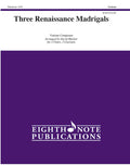 Three Renaissance Madrigals Cover Image
