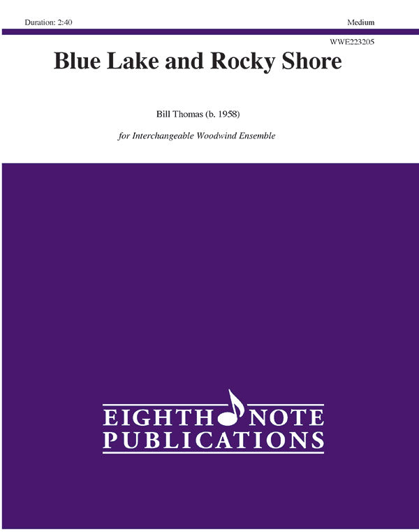 Blue Lake and Rocky Shore Cover Image