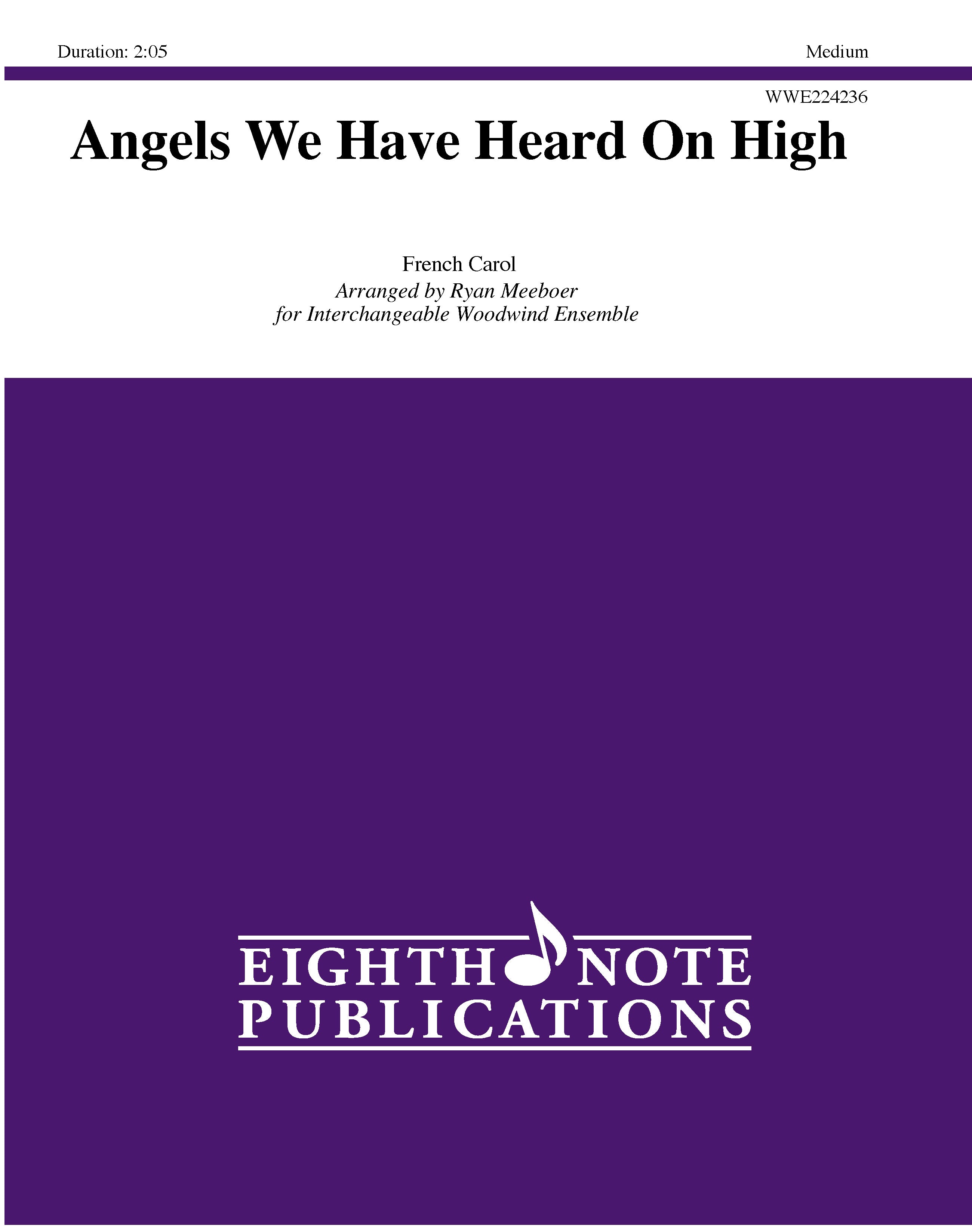 Angels We Have Heard On High Cover Image