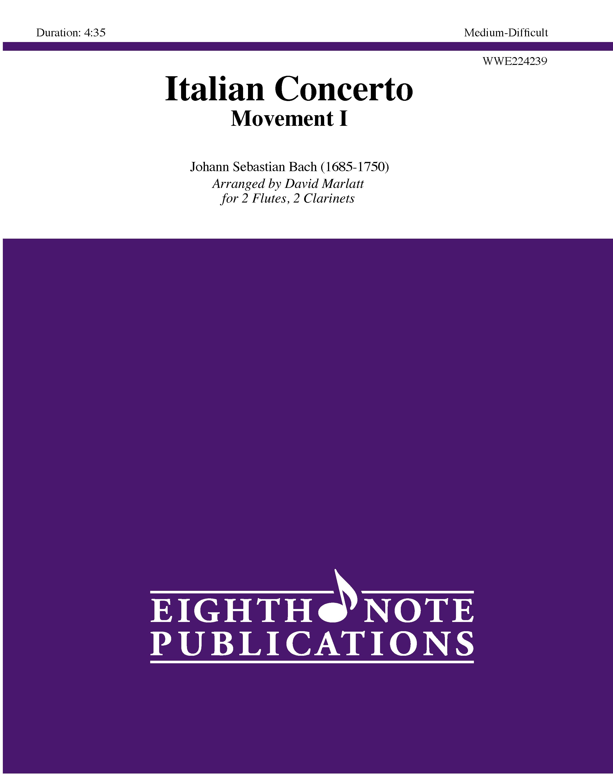 Italian Concerto - Movement I Cover Image