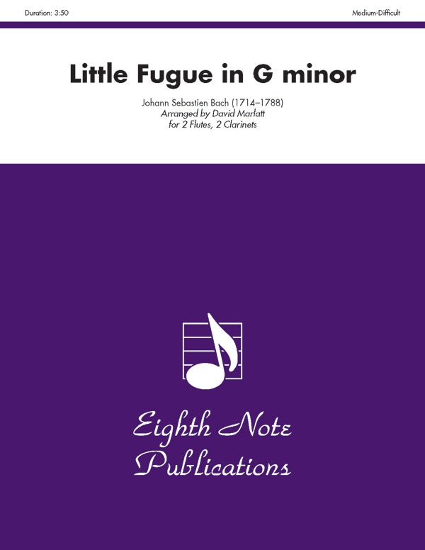 Little Fugue in G Minor Cover Image