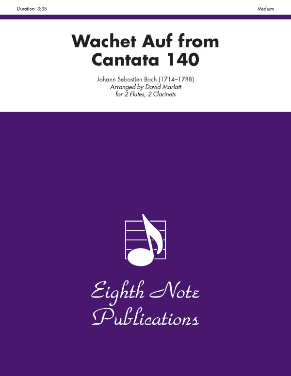 Wachet Auf (from Cantata 140) Cover Image