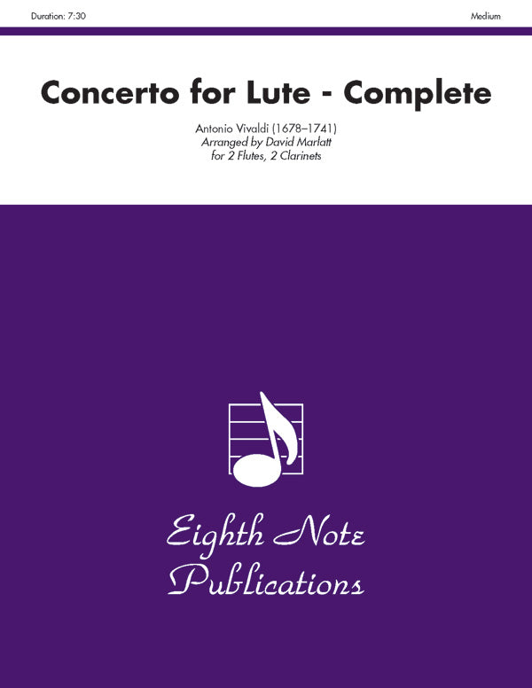 Concerto for Lute (Complete) Cover Image