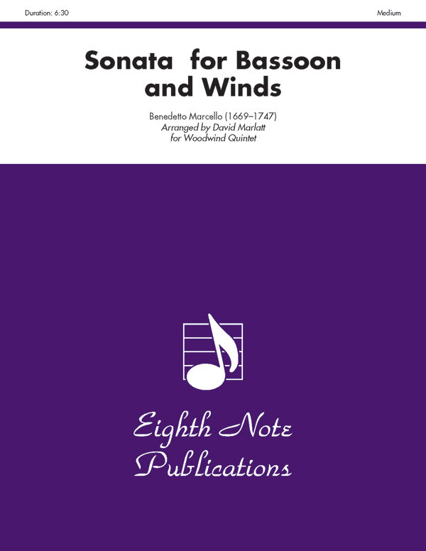 Sonata for Bassoon and Winds Cover Image
