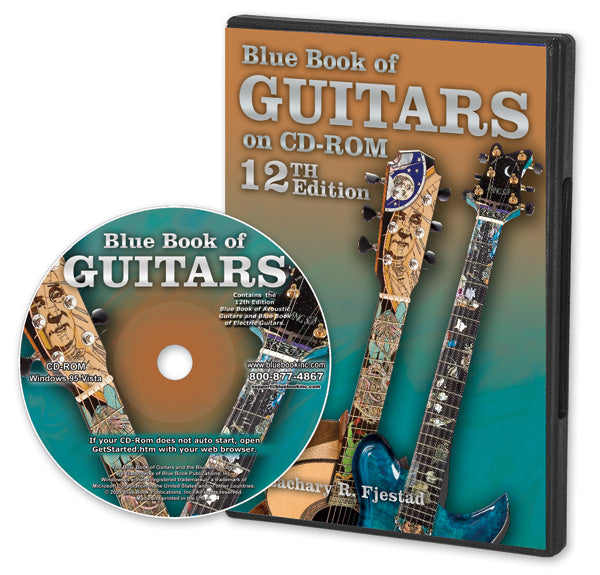 Blue Book of Guitars on CD-ROM (12th Edition) Cover Image