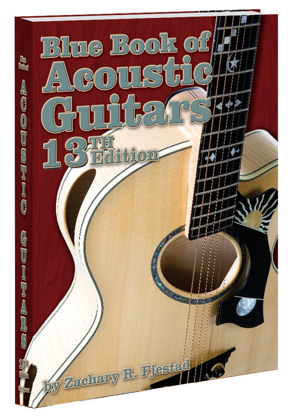 Blue Book of Acoustic Guitars (13th Edition) Cover Image