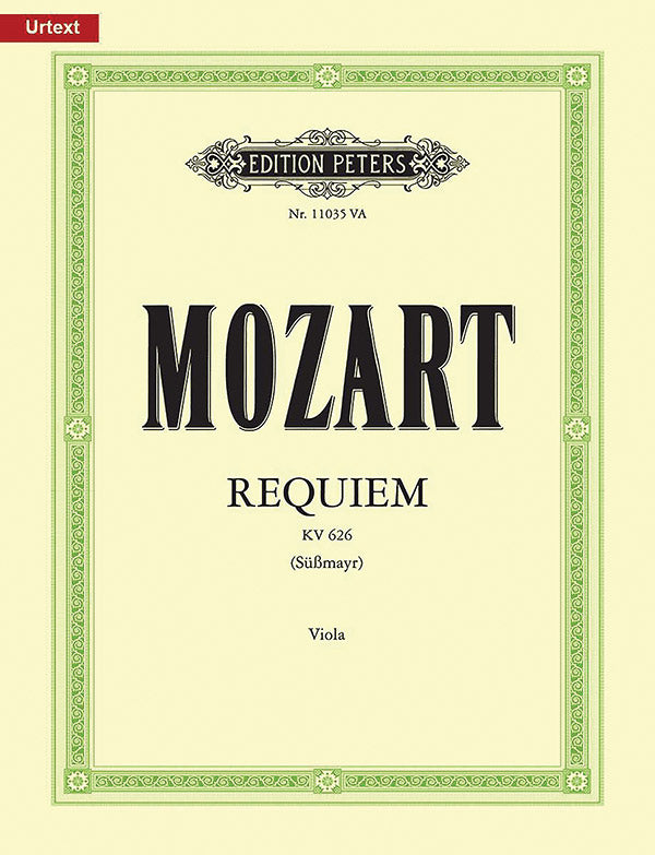 Requiem in D minor K626 (Viola Part) Cover Image