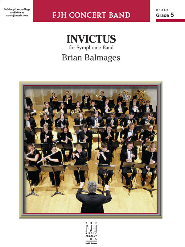 Invictus Sheet Music Preview