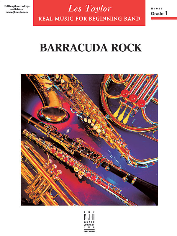 Barracuda Rock: Baritone/Euphonium Sheet Music Preview
