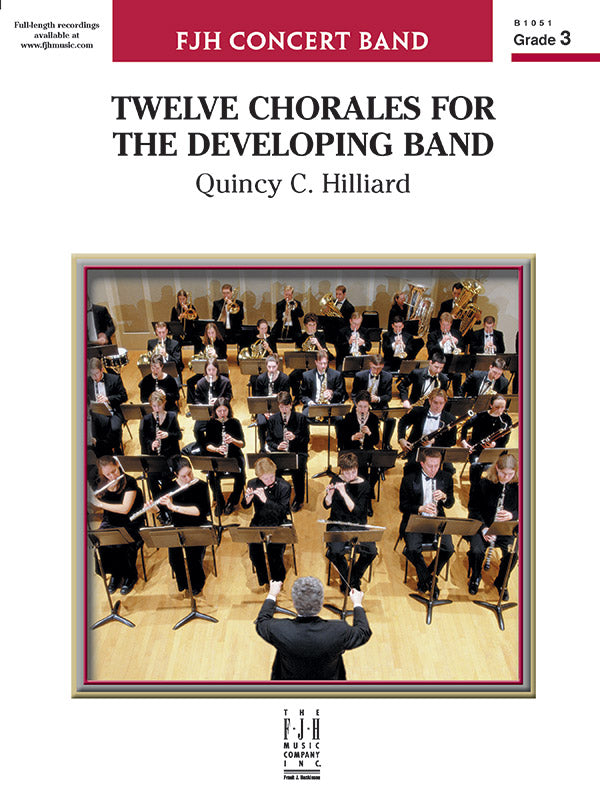 Twelve Chorales for the Developing Band Cover Image