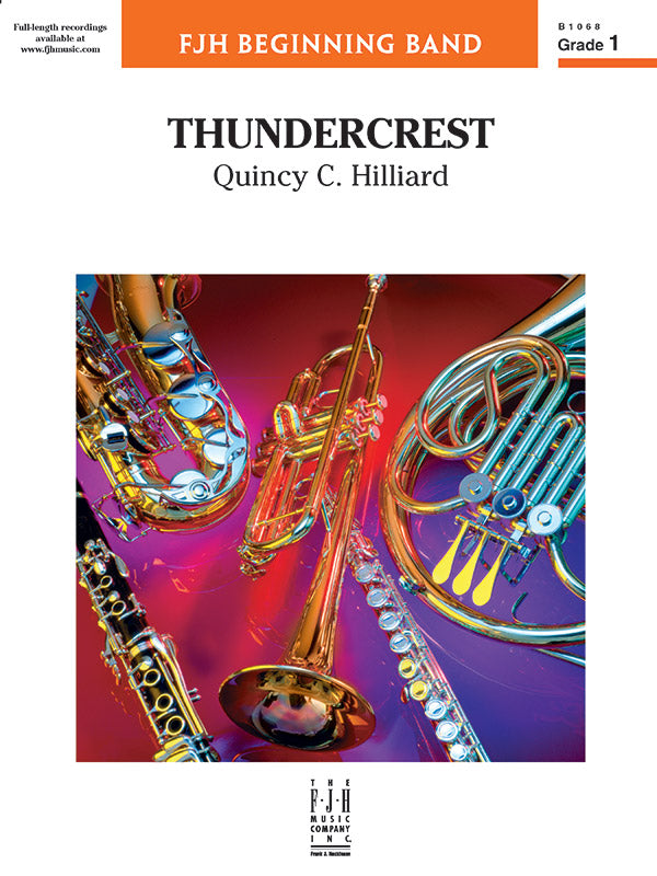 Thundercrest: Baritone/Euphonium Sheet Music Preview