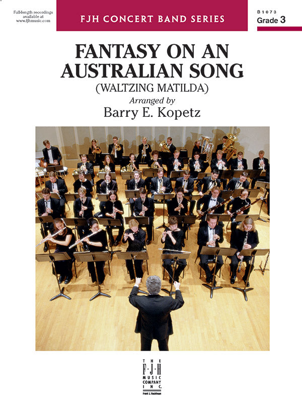 Fantasy on an Australian Song: B-flat Trumpet 1 Sheet Music Preview