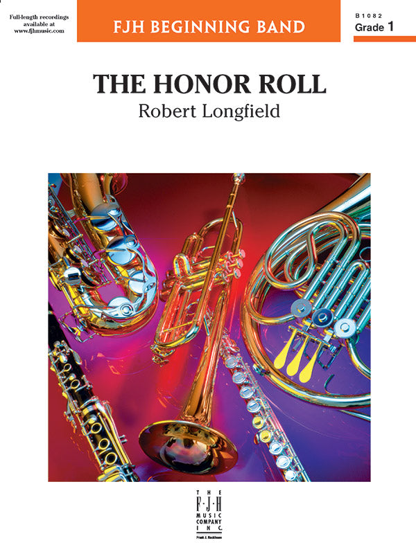 The Honor Roll Sheet Music Preview