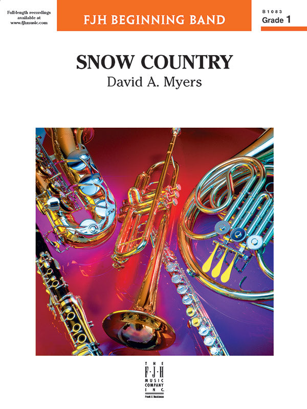 Snow Country: Baritone T.C. Sheet Music Preview